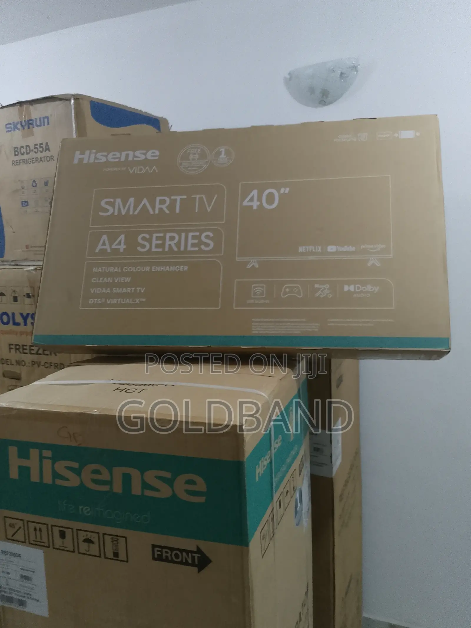 Versatile 40" Hisense Tv TV40A4K