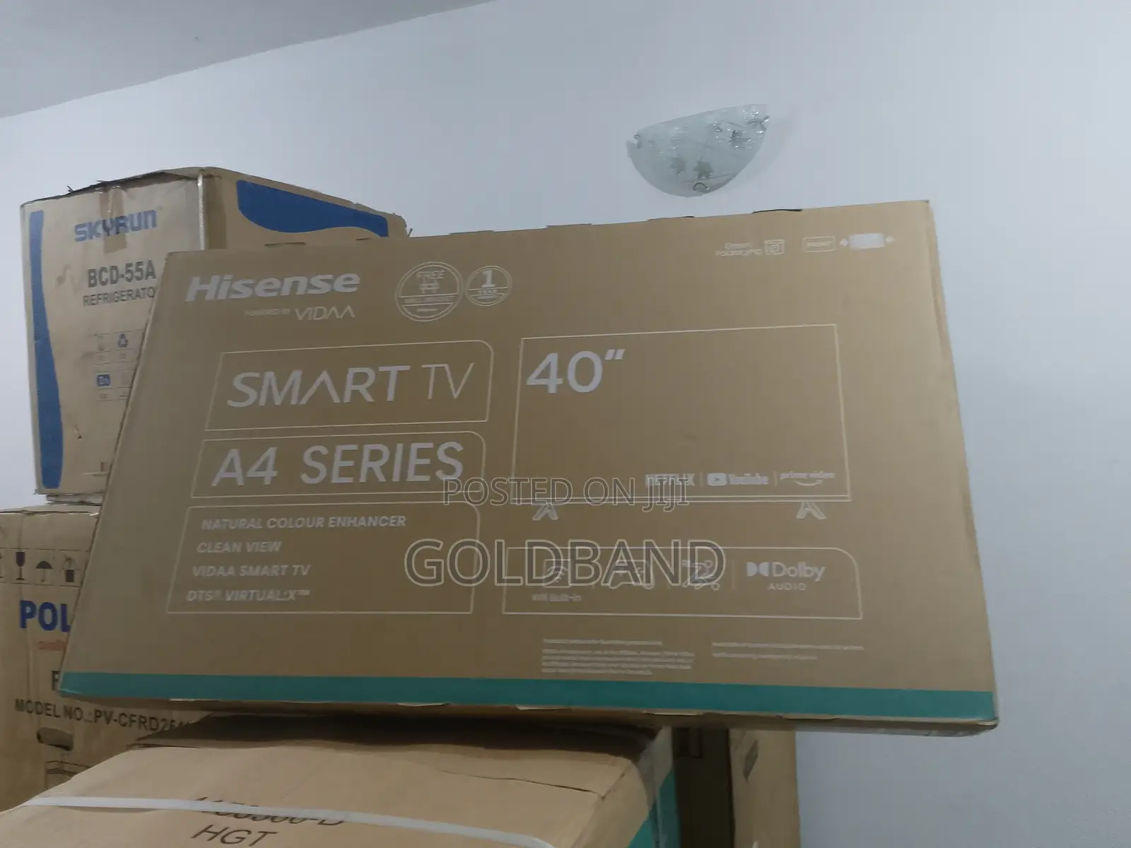Luxurious 40" Hisense Smart TV TV40A4K