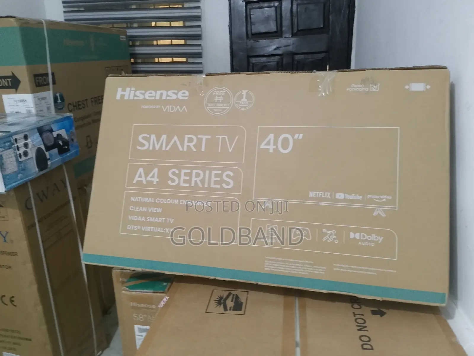 Exquisite 40" Hisense Smart TV (TV40A4K)