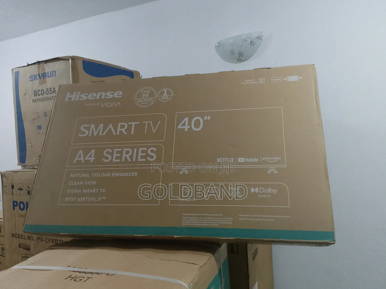 Exquisite 40" Hisense Smart TV (TV40A4K)