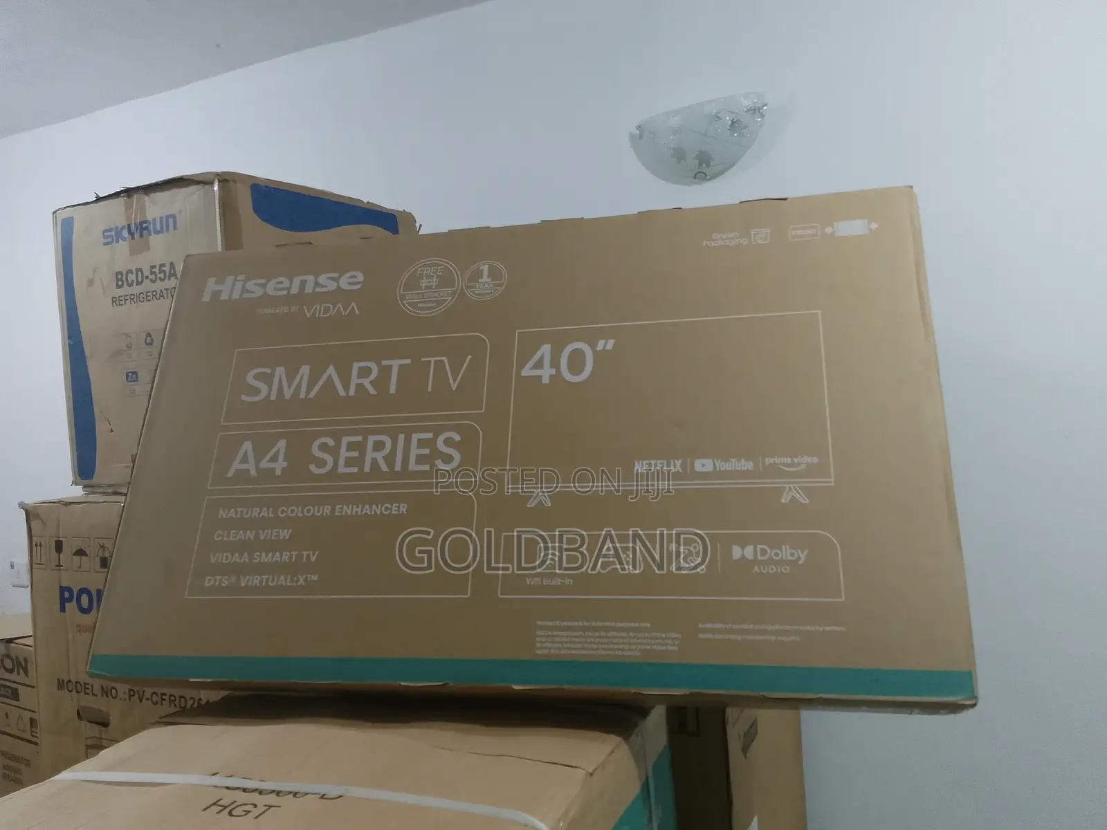 Very Affordable 40" Hisense Smart TV (TV40A4K)