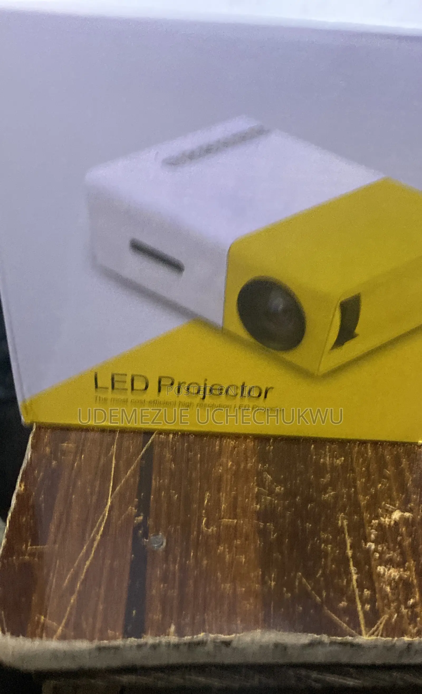 Mini Projector With HDMI USB AV Interfaces and Remote Contro