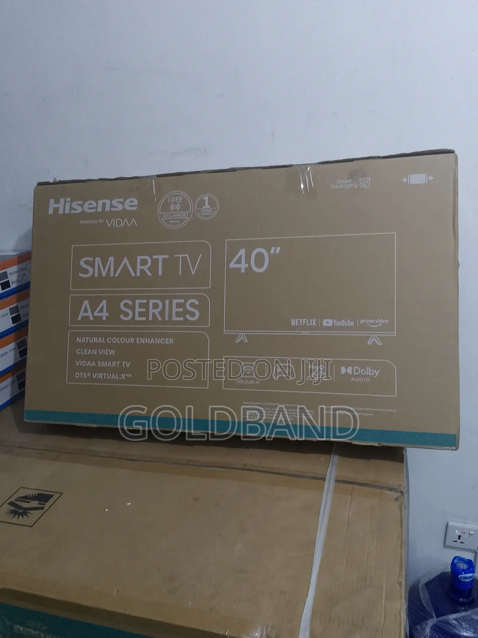 Top Selling 40" Hisense Smart Tv (TV40A4K)