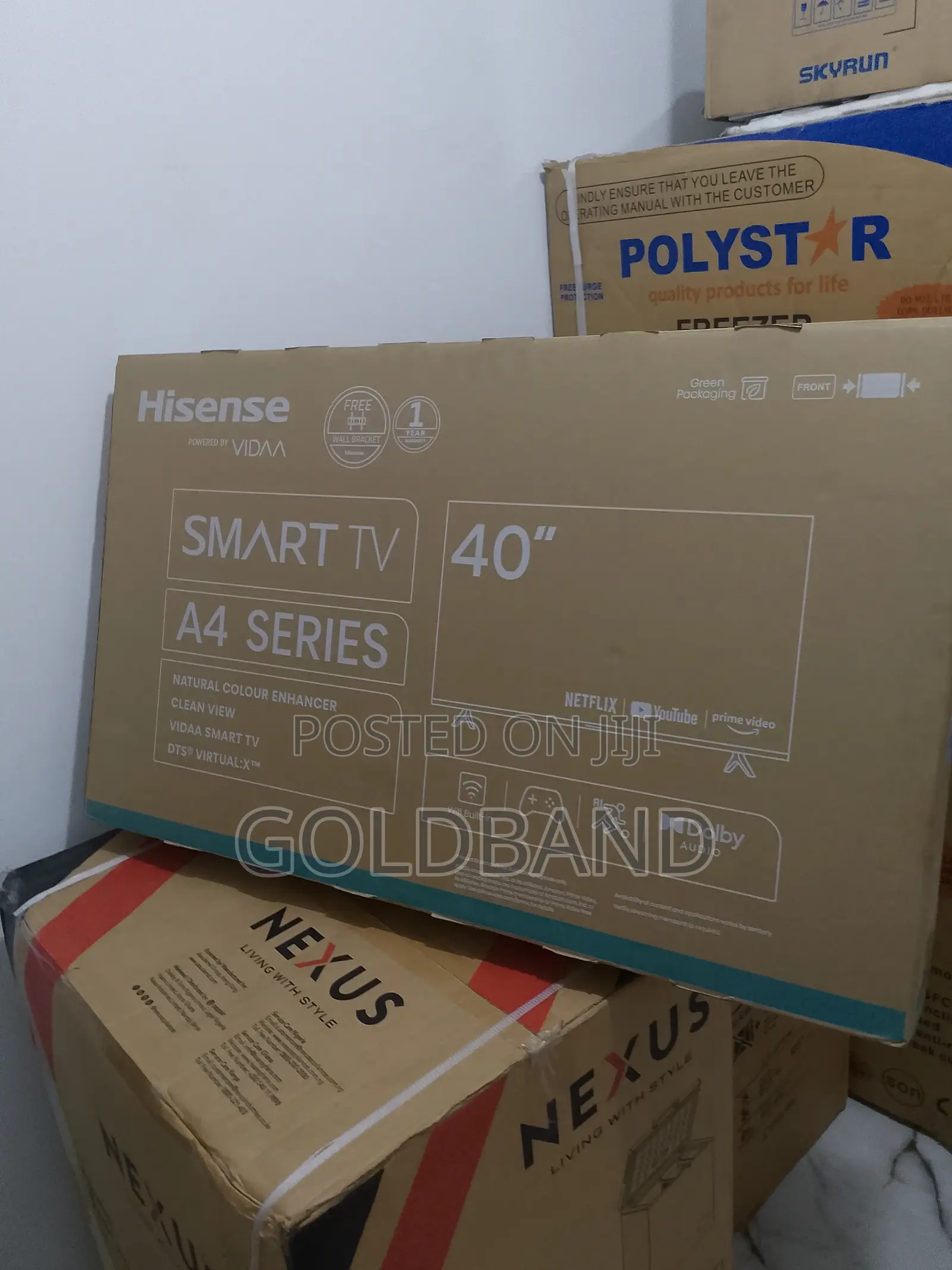 Top Pick 40" Hisense Smart Tv (TV40A4K)