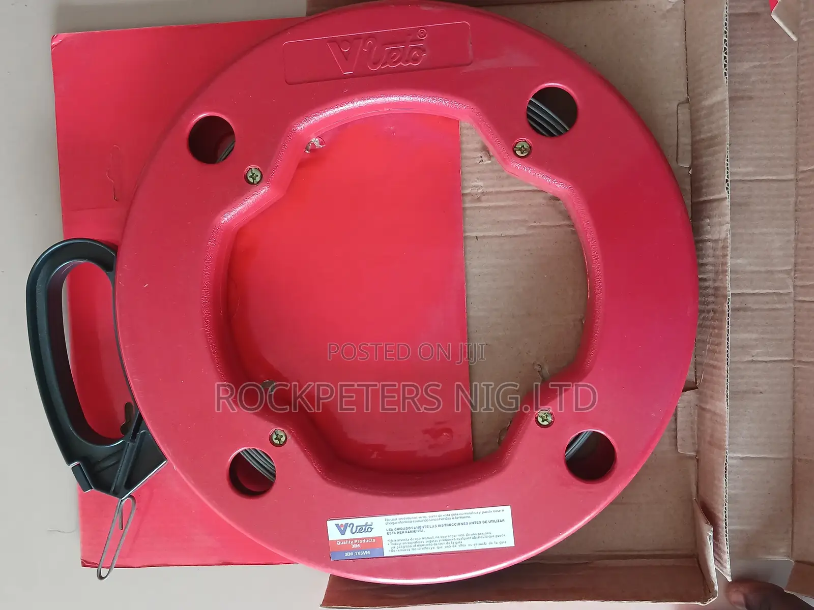 30M Veto Red Fishing Tape