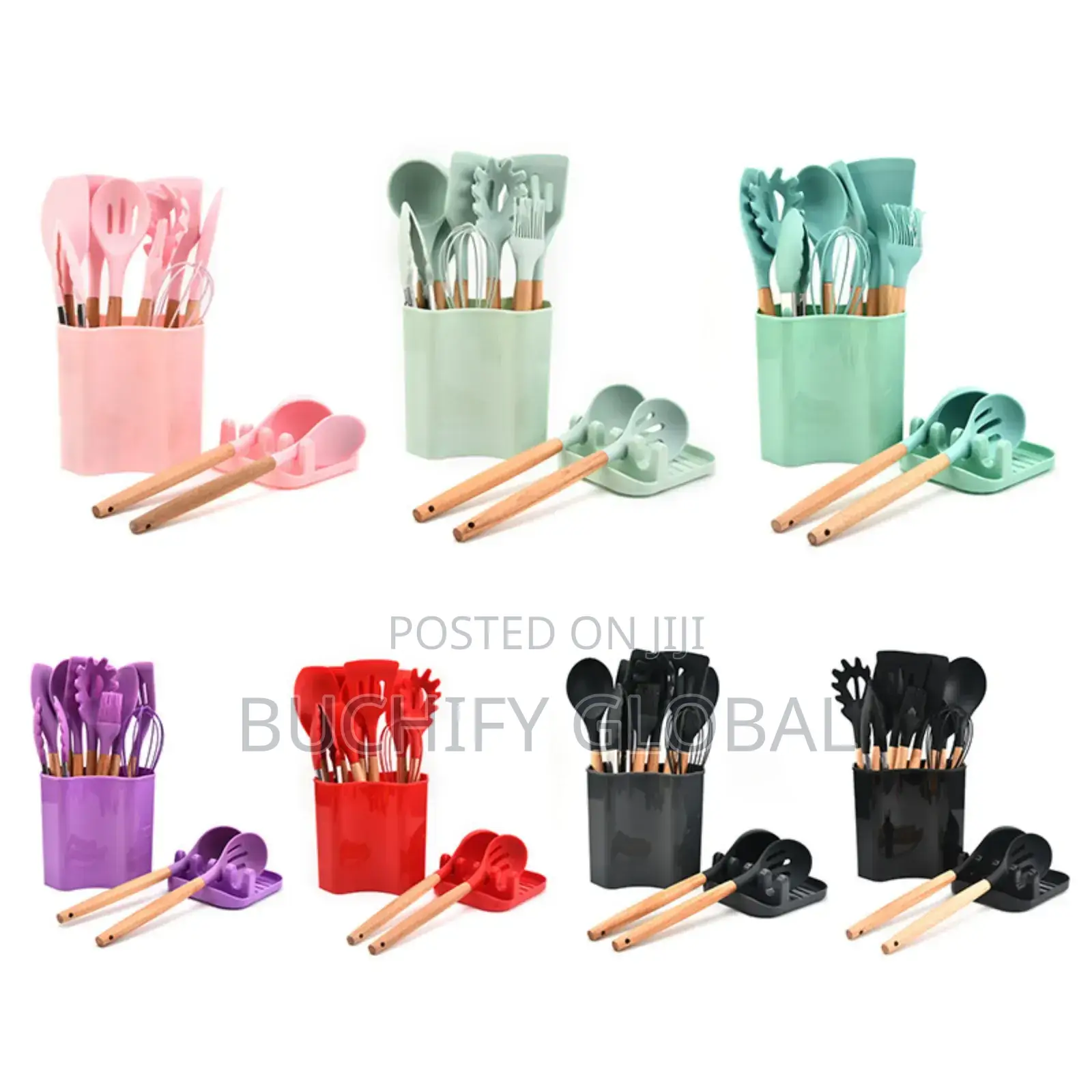 Silicone Spoon Set 11 Pieces