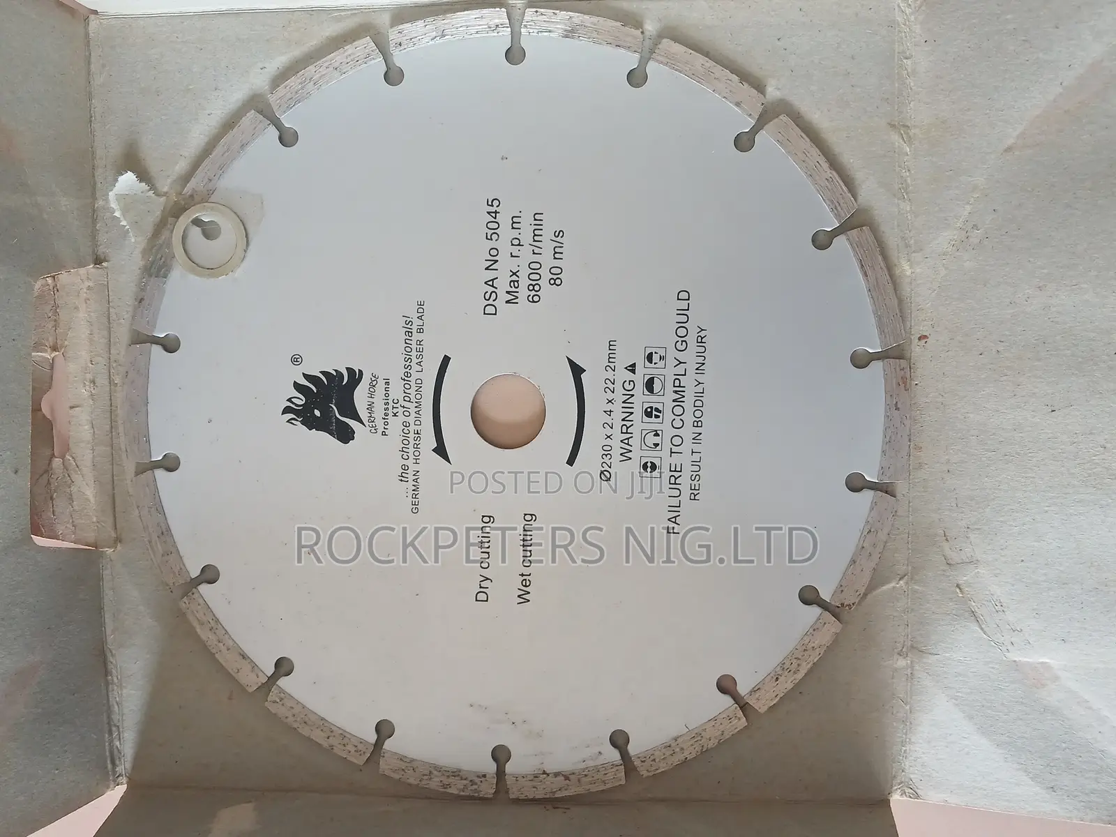 230mm X 2.4 X 22.2mm Diamond Cutting Disc