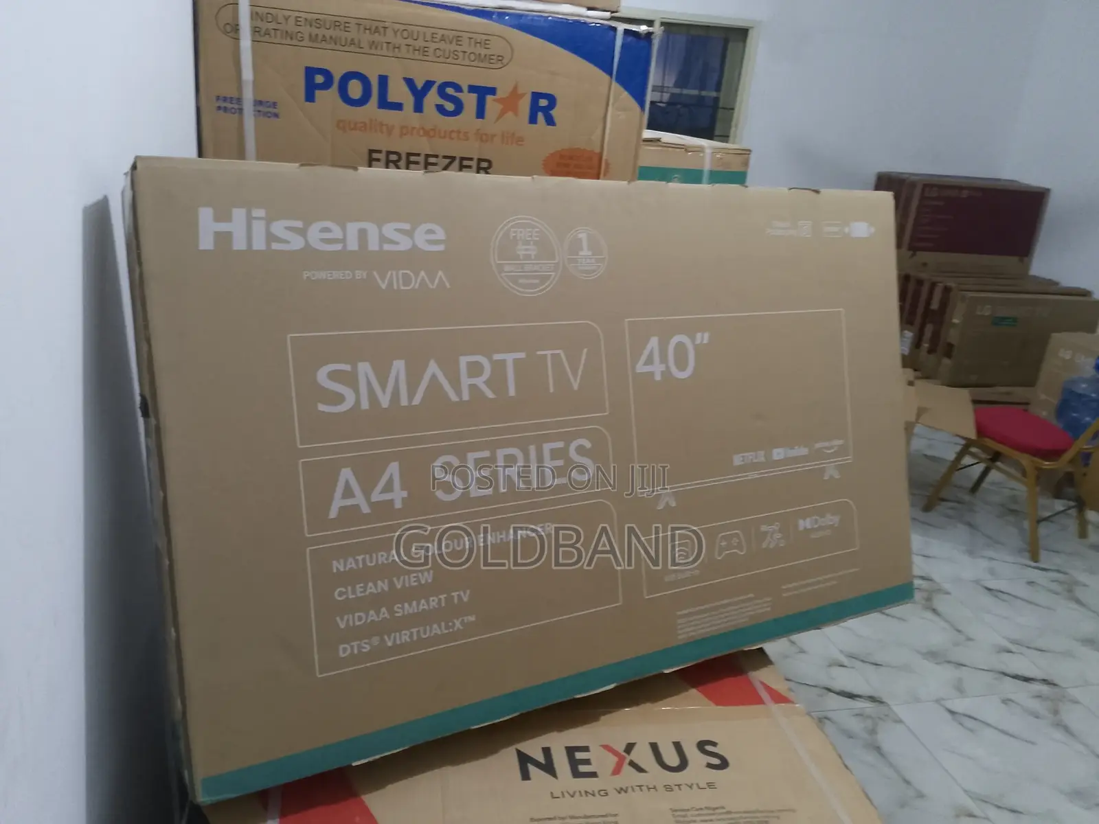 A Very Sharp 40" Hisense Smart Tv TV40A4K