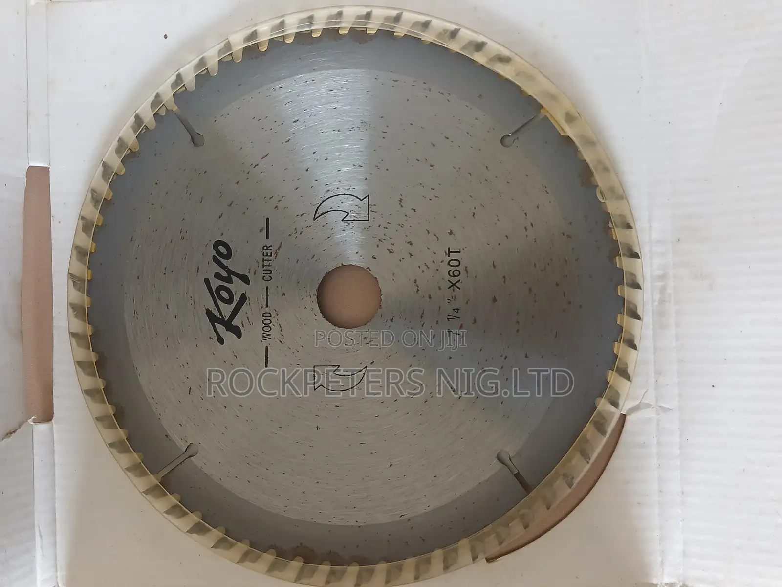 7 1⁄4 X 60T Koyo TCT Wood Cutter Blade