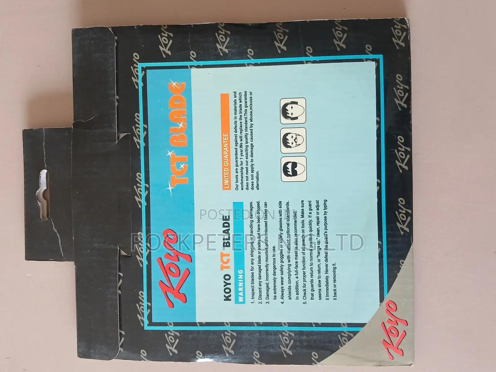 7 1⁄4 X 60T Koyo TCT Wood Cutter Blade