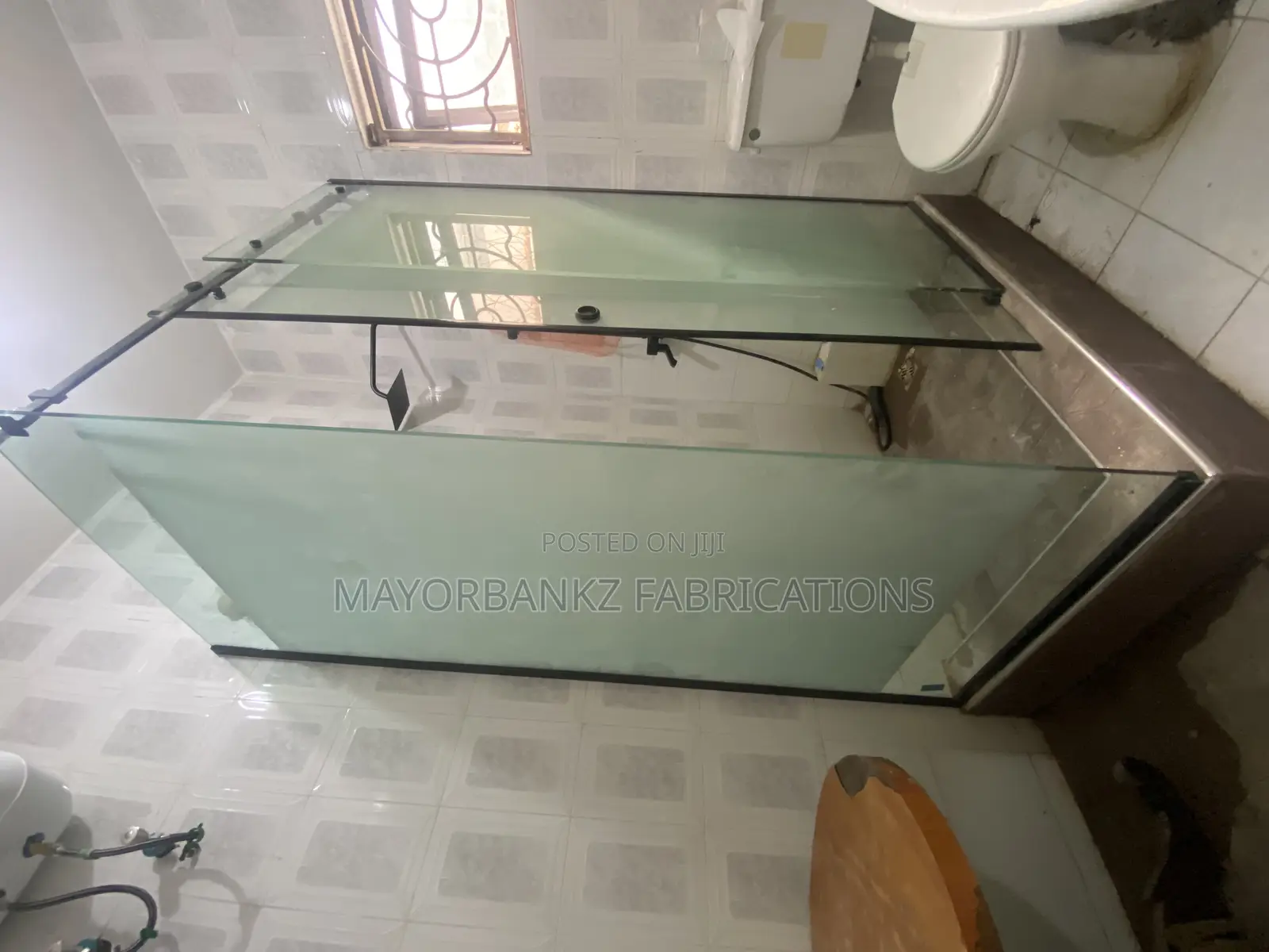 L Shaped Shower Cubicle