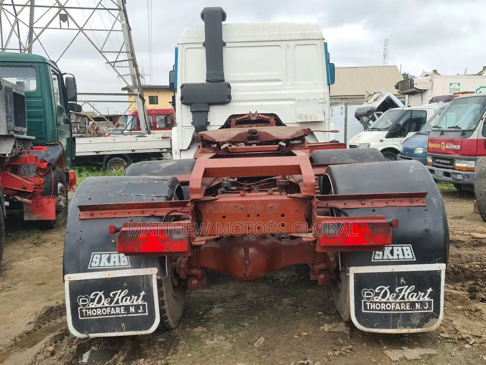 Foreign Used Iveco 10 Tires Trailer Head 196-30