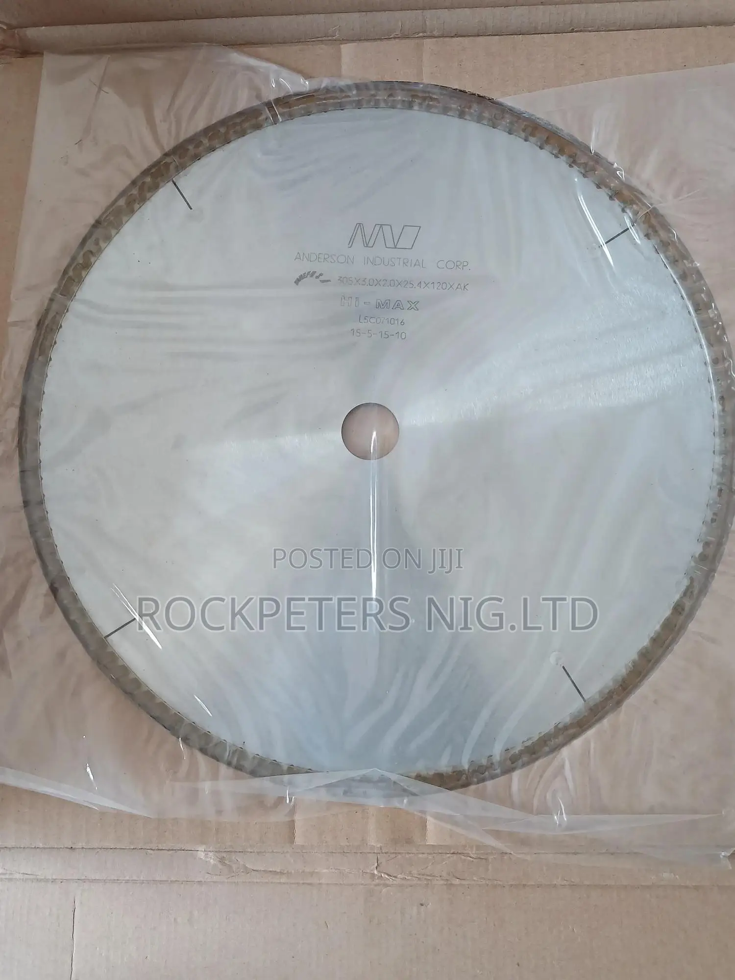 Kanefusa 305X3.0 X 2.0 X 25.4 X 120 X Ak Carbide Teeth Blade