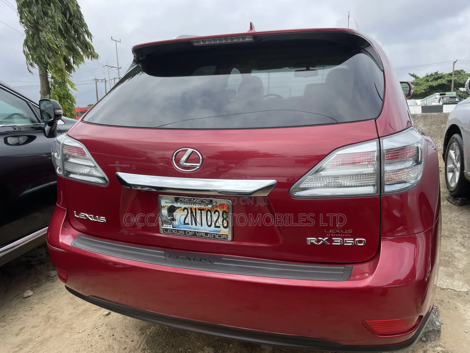 Lexus RX 350 2011 Red