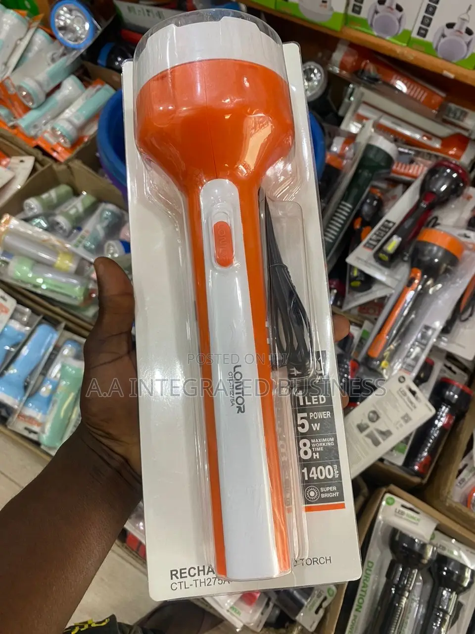 Lontor Rechargeable Torch Light Very Durable