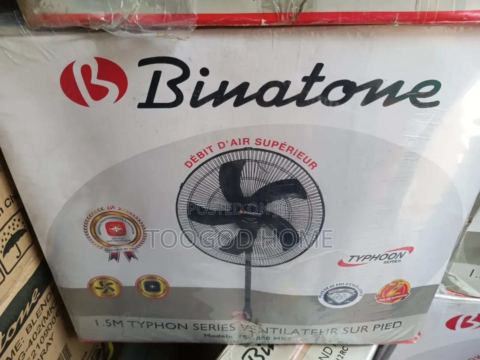 New Binatone Standing Fan