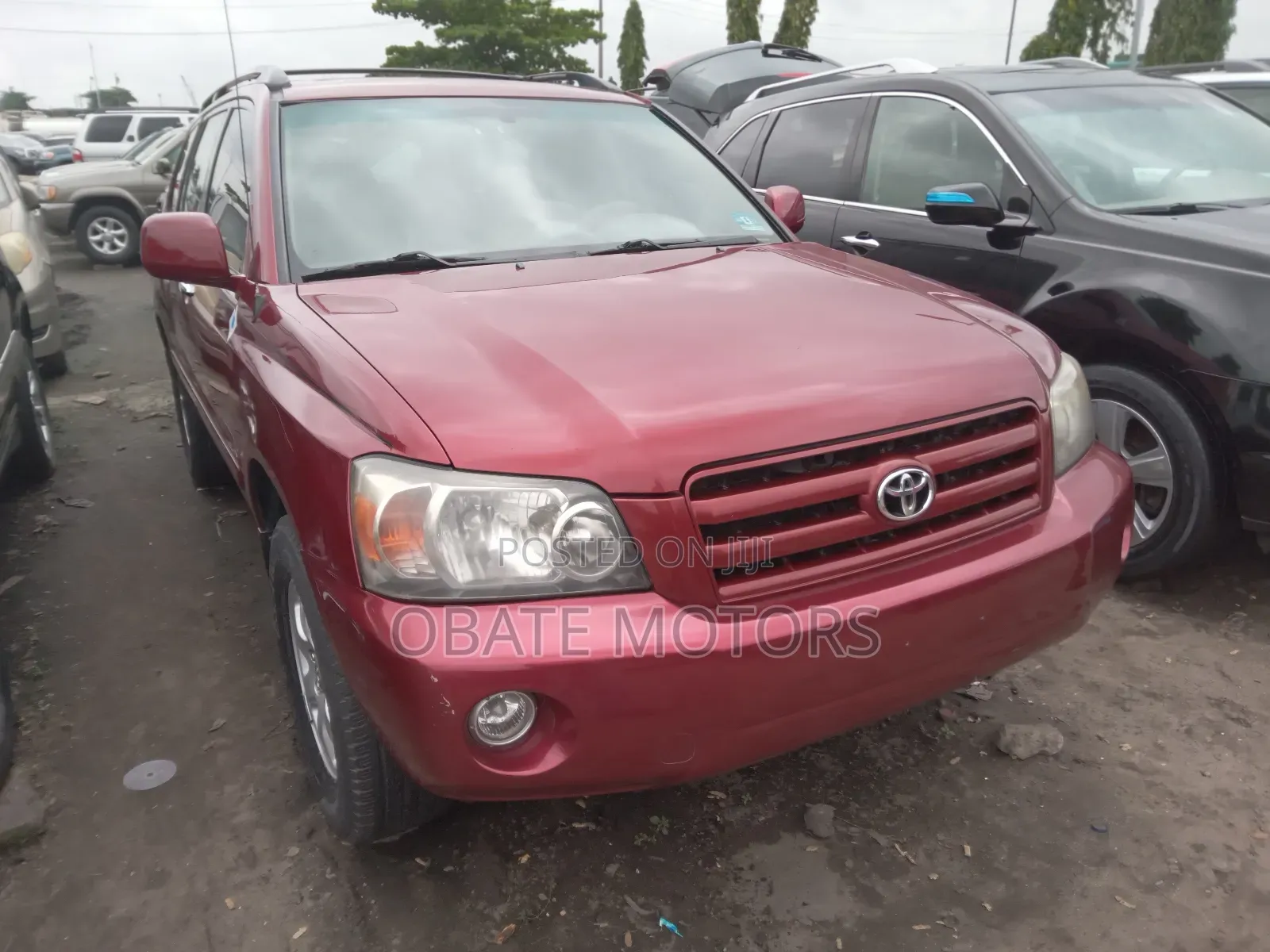 Toyota Highlander Limited V6 2006 Red