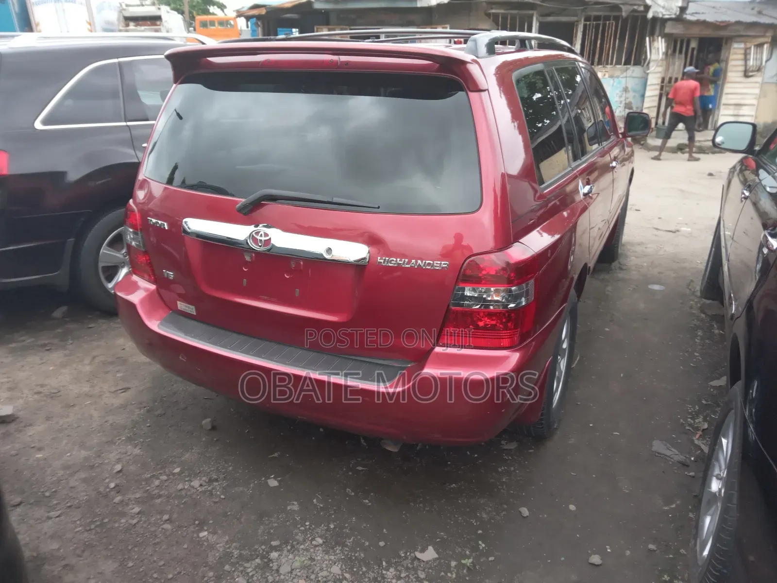 Toyota Highlander Limited V6 2006 Red