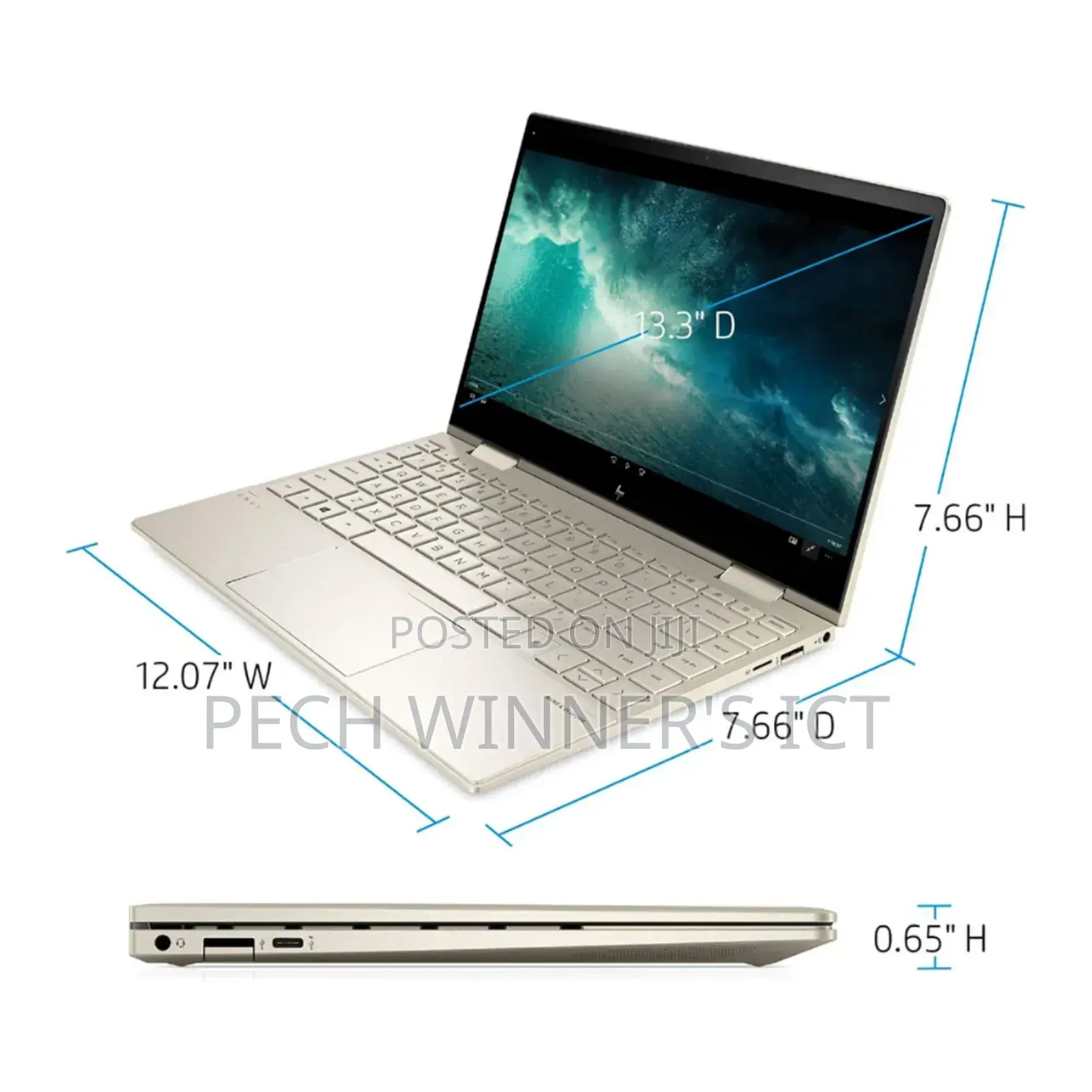 New Laptop HP Envy 13 8GB Intel Core I5 SSD 256GB
