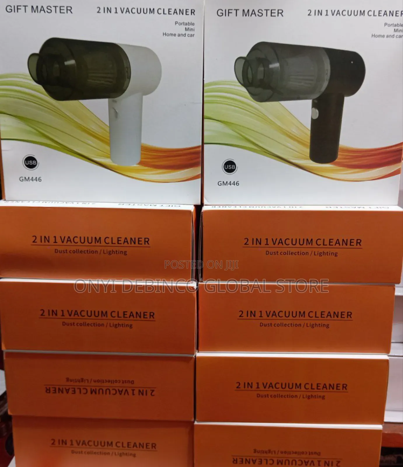2 in 1 Rechargeable Wireless Vacuum Cleaner for Home and Car