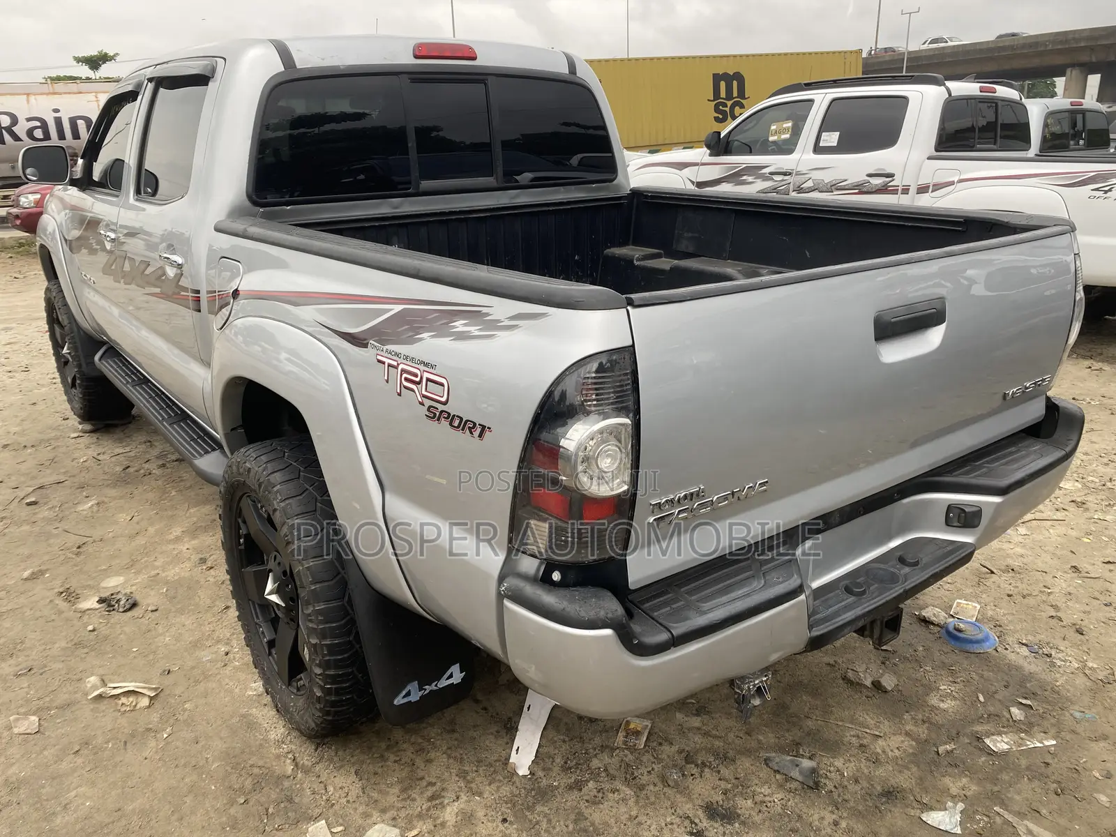 Toyota Tacoma 4x4 Double Cab 2008 Silver