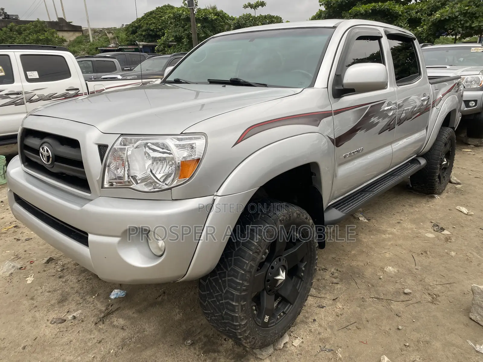 Toyota Tacoma 4x4 Double Cab 2008 Silver