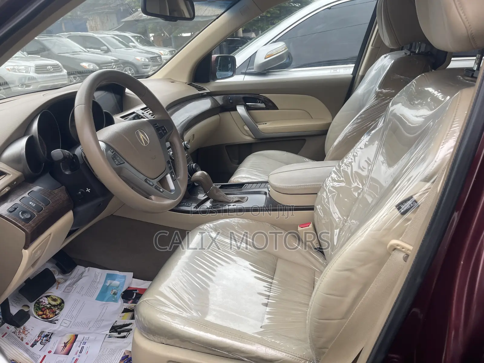 Acura MDX 2012 Red