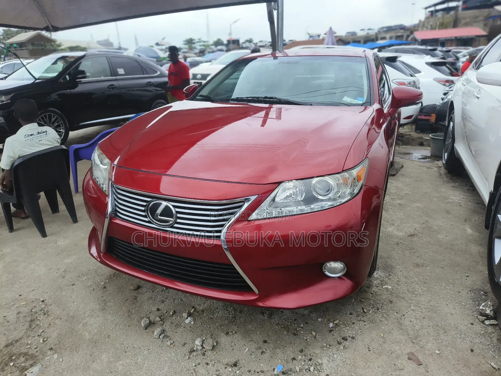 Lexus ES 350 FWD 2014 Red
