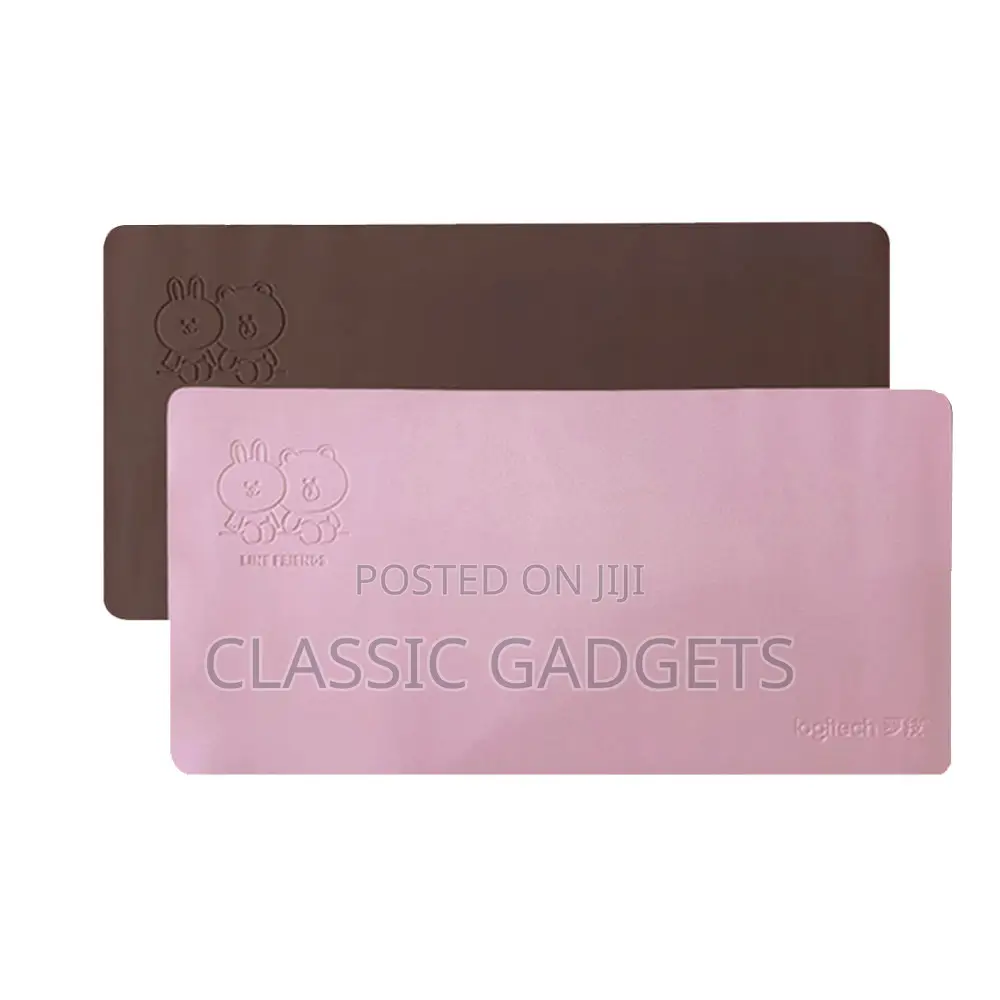 Logitech Line Friends Mousepad in Pu Leather With Strap