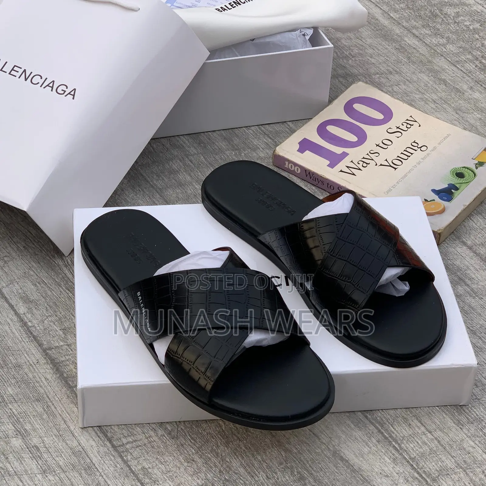 Men Quality Leather Slipers Collection