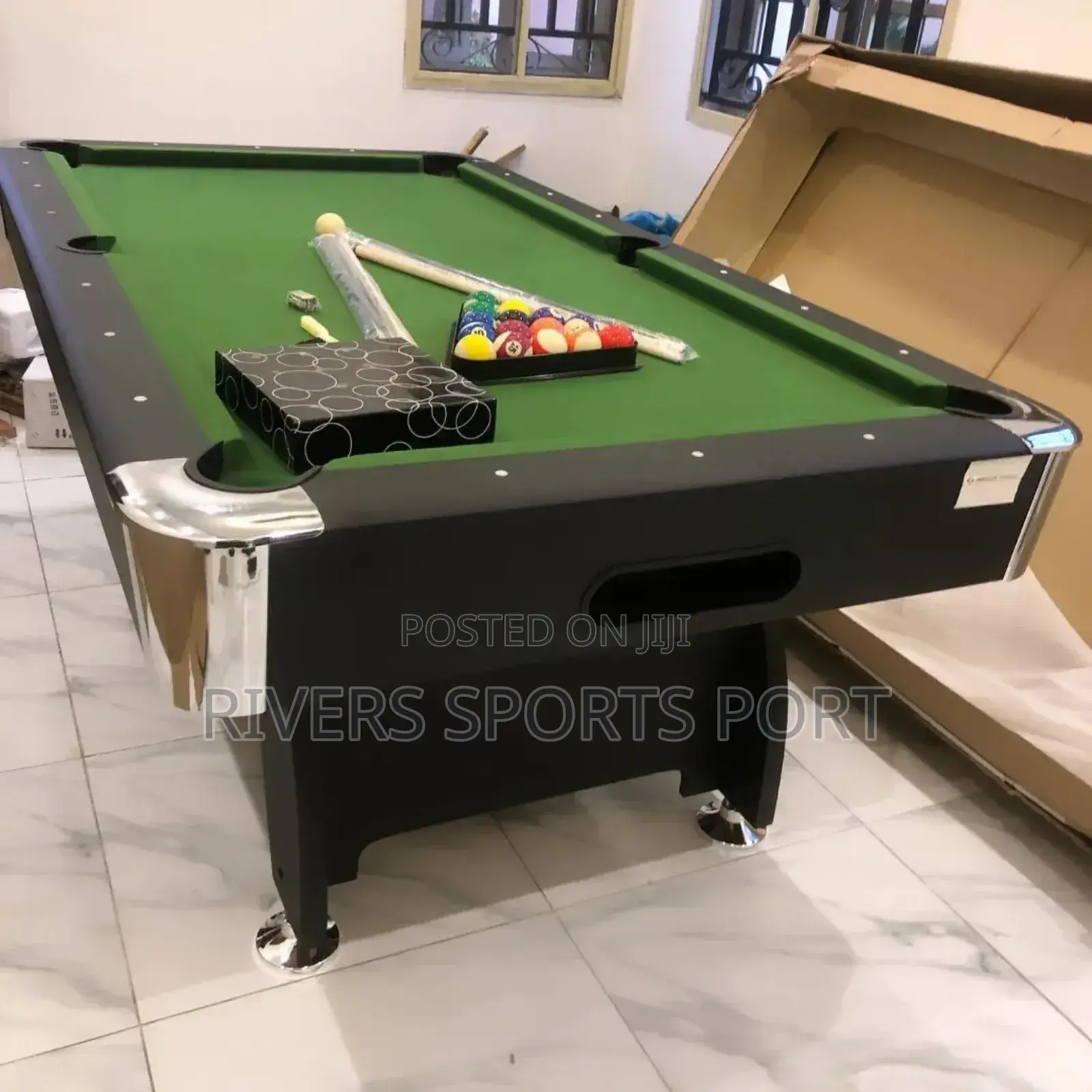 Foreign 7ft Britishpool Snooker Table Board With Accessories