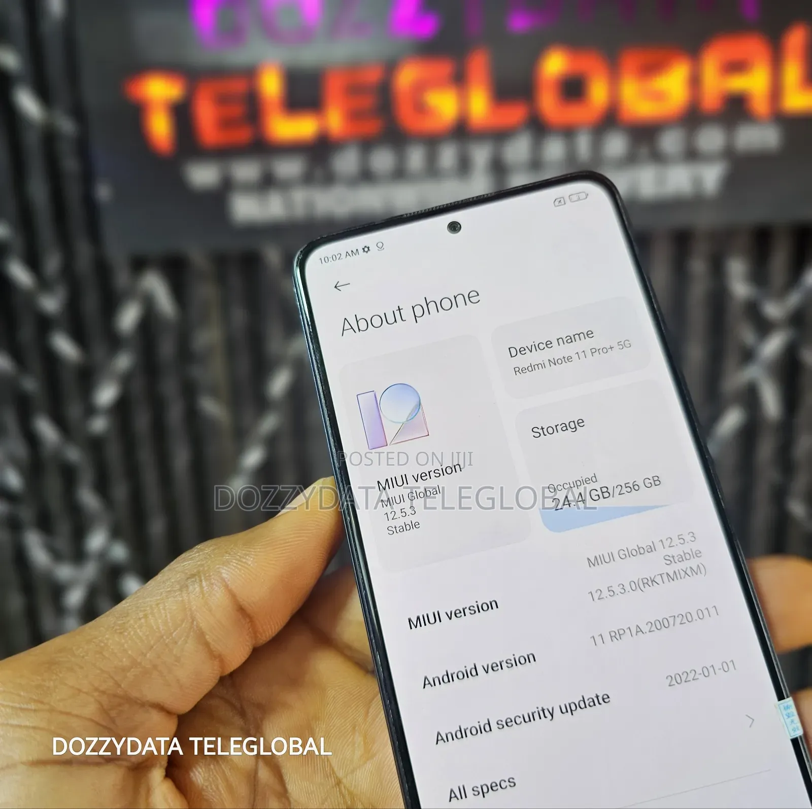 Xiaomi Redmi Note 11 Pro+ 5G 256 GB Gray