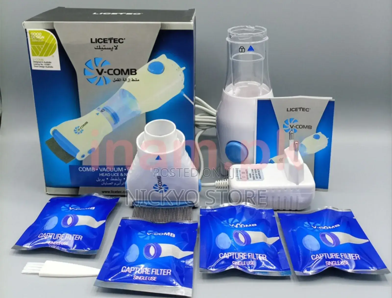 Licetec v-Comb Anti Lice Machine
