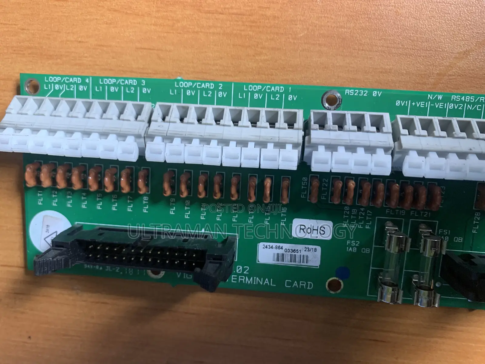 Vigilon Terminal Card (Gent Addressble Replacement Card)