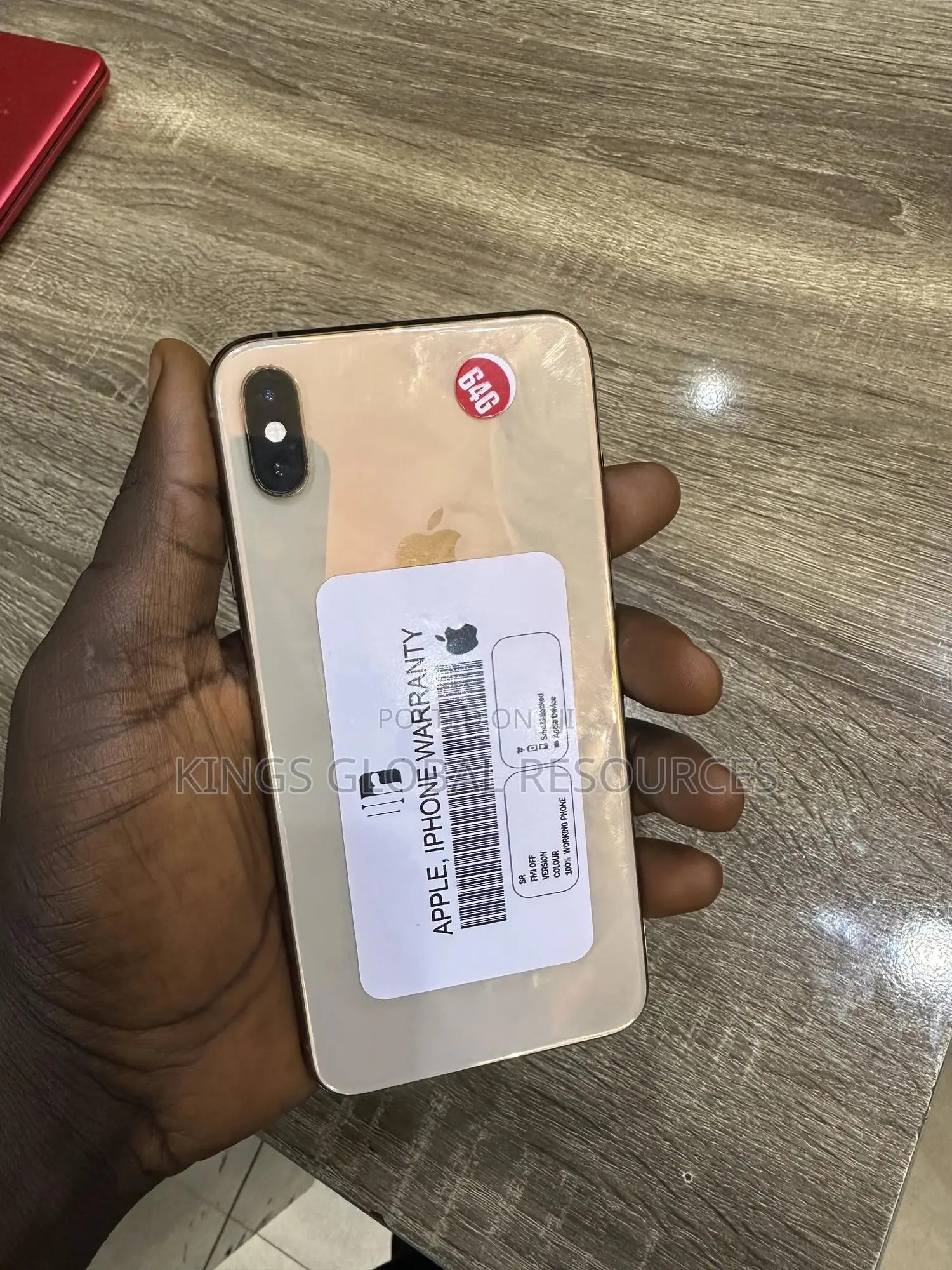 Apple iPhone XS Max 64 GB Gold