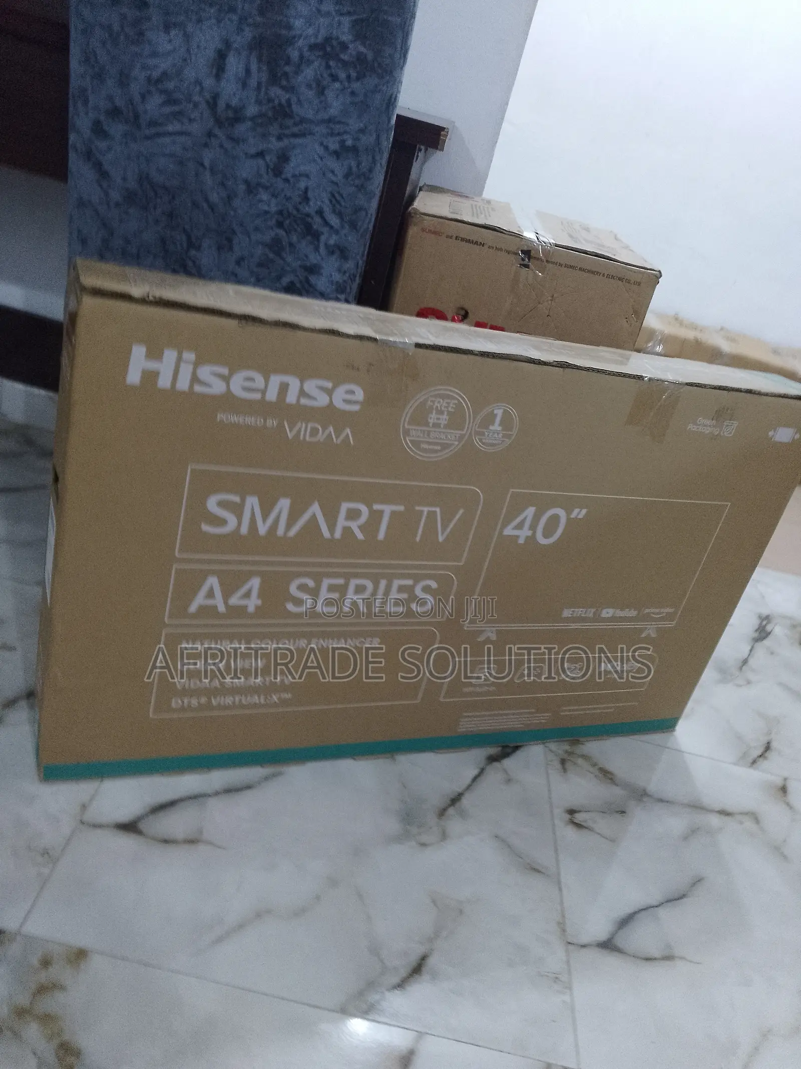 Highly Efficient 40 Inches Smart Tv- Hisense