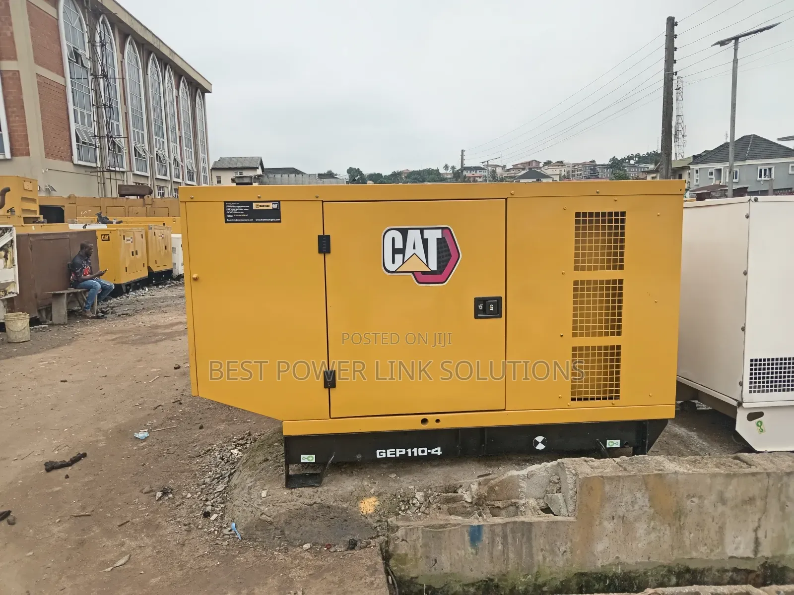 110kva UK Perkins Cat Mantrac Generator for Sale Near
