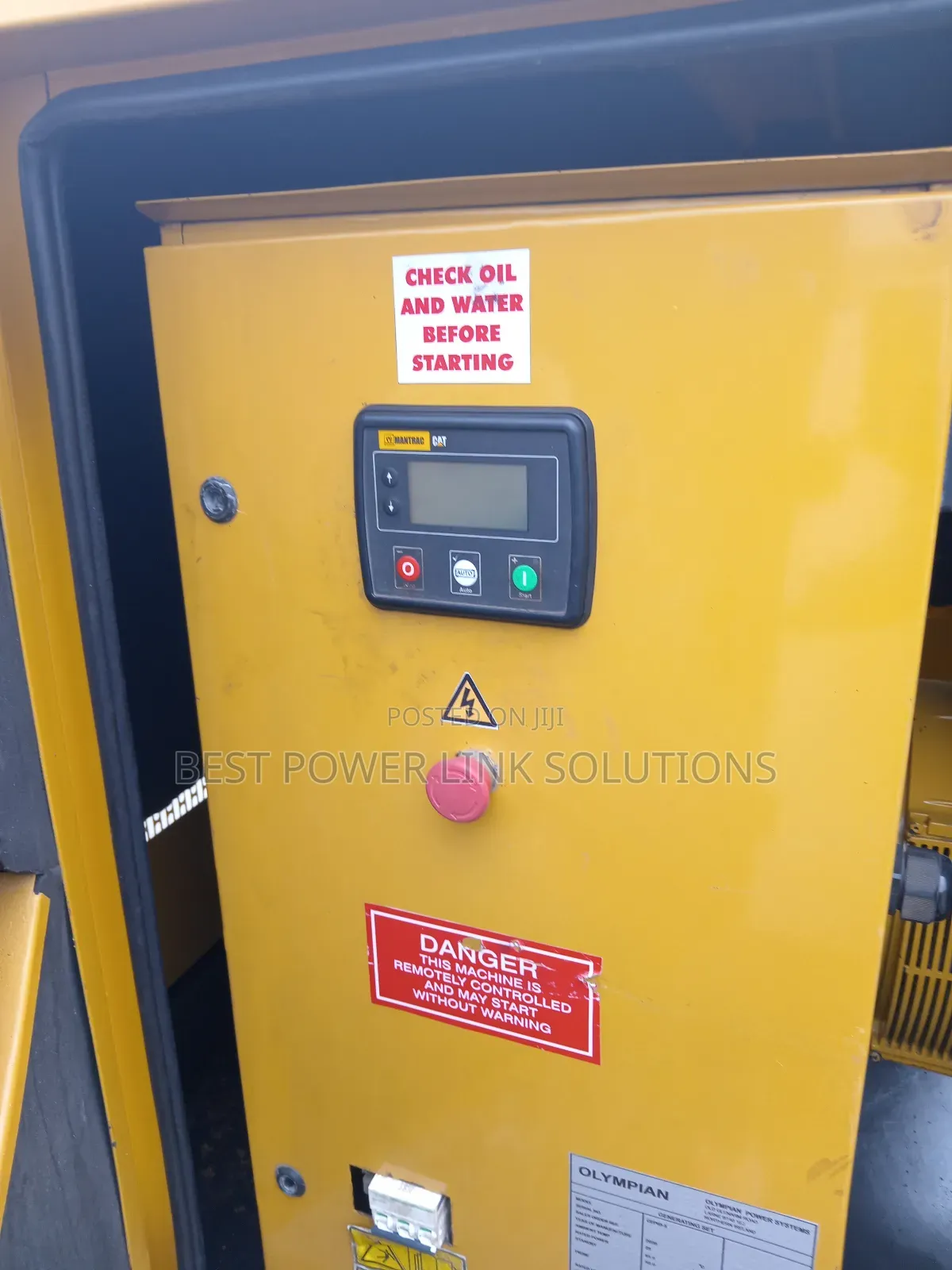 65kva UK Perkins Cat Mantrac Generator for Sale