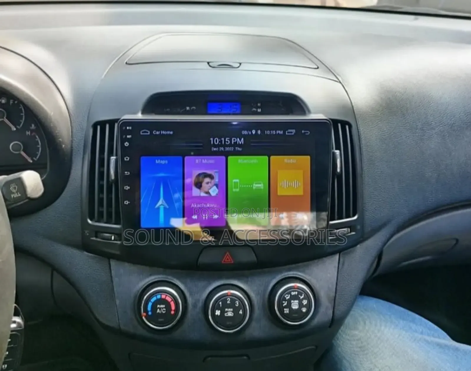 Hyundai Elantra 2007-2011 Android GPS Navigation System
