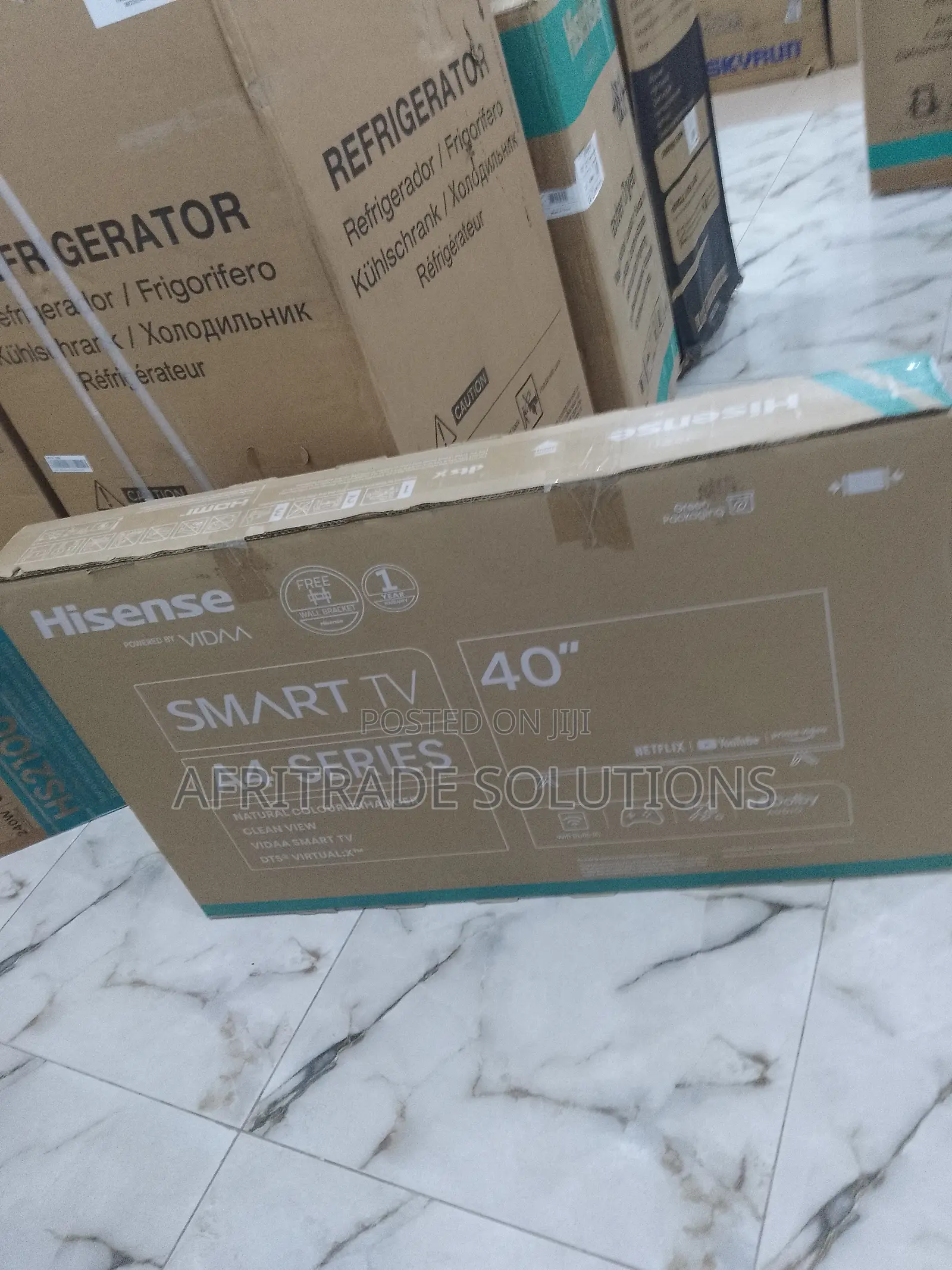 40 Inches Smart Tv- Hisense + Netflix
