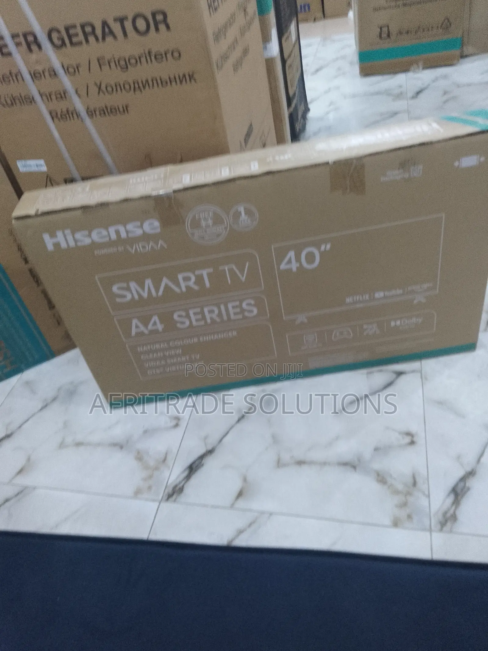 Hisense 40A4K Smart HD Tv- 40 Inches