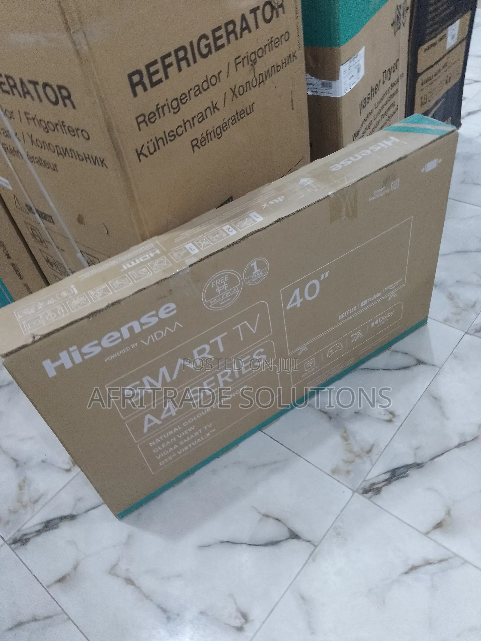 New Hisense 40A4K Smart HD Tv- 40 Inches