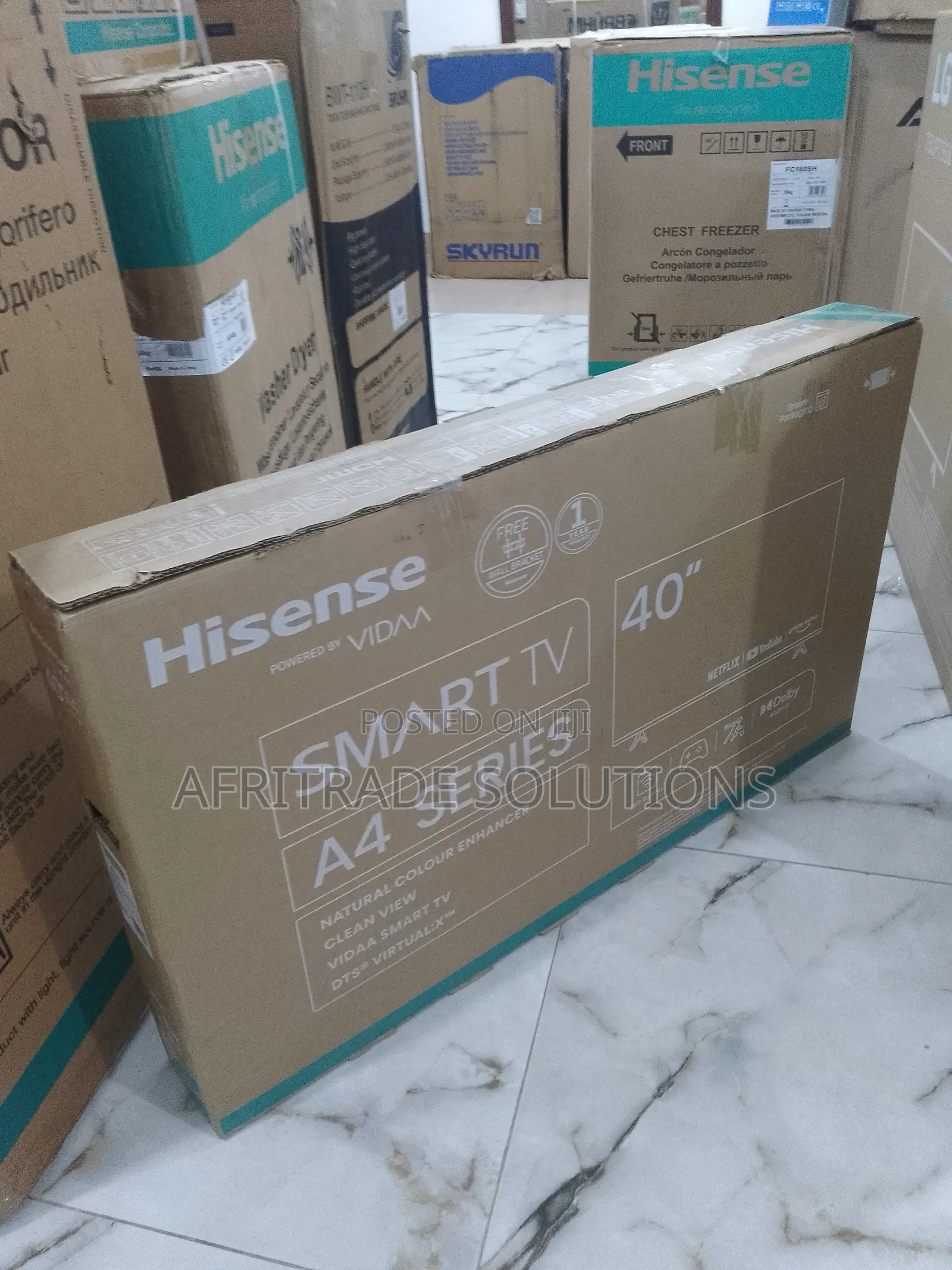 Reliable Hisense 40A4K Smart HD Tv- 40 Inches