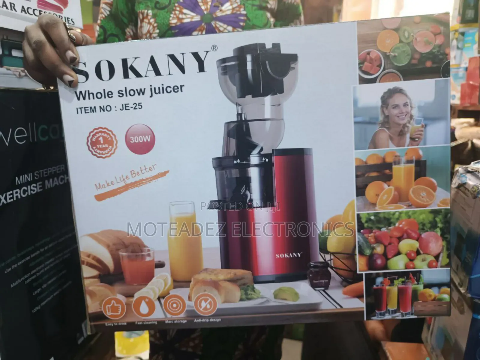 Sokany 300w Multifunctional Whole Slow Juicer/Juice Machine