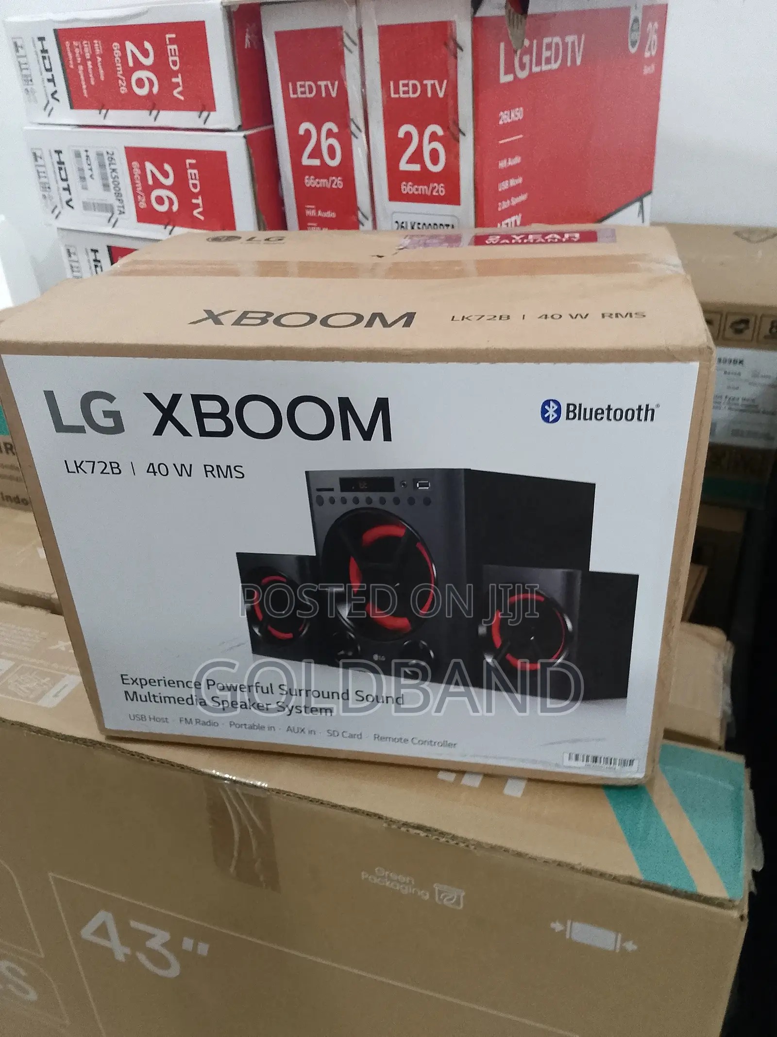 Premium Selling 40WATT LG XBOOM Audio System (AUD72B)