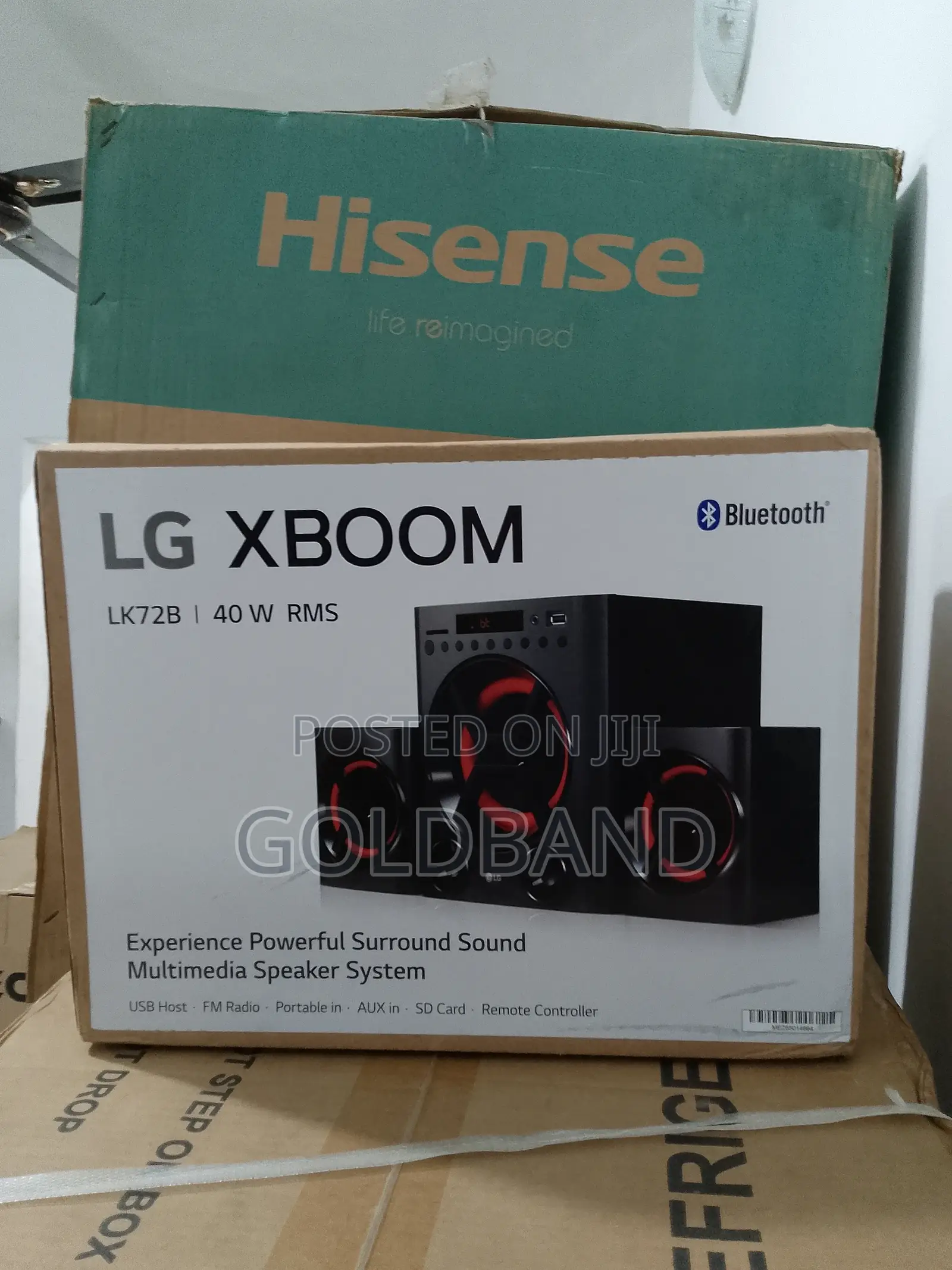 Premium Selling 40WATT LG XBOOM Audio System (AUD72B)
