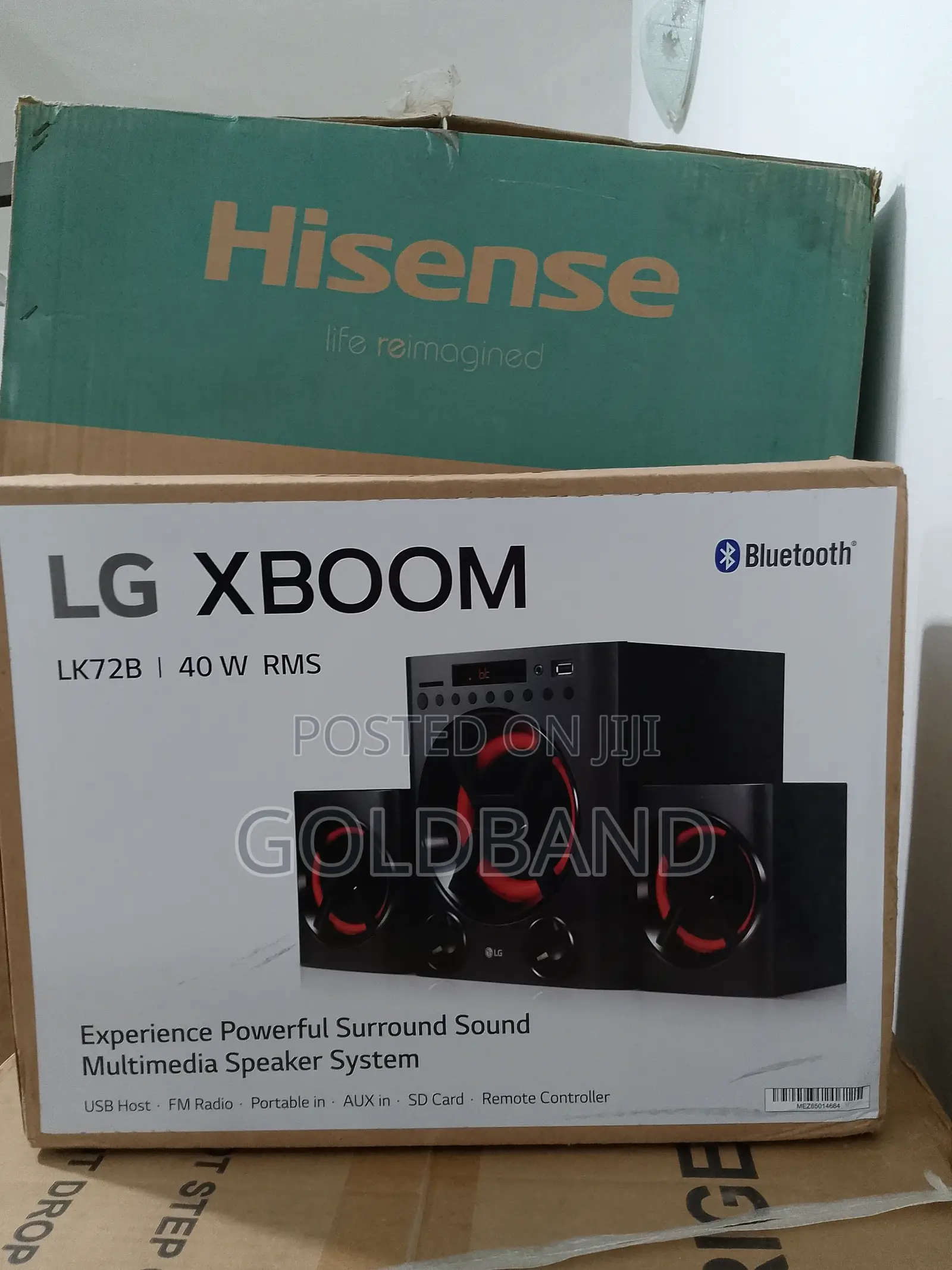 Premium 40W LG Xboom Audio System " AUD72B"