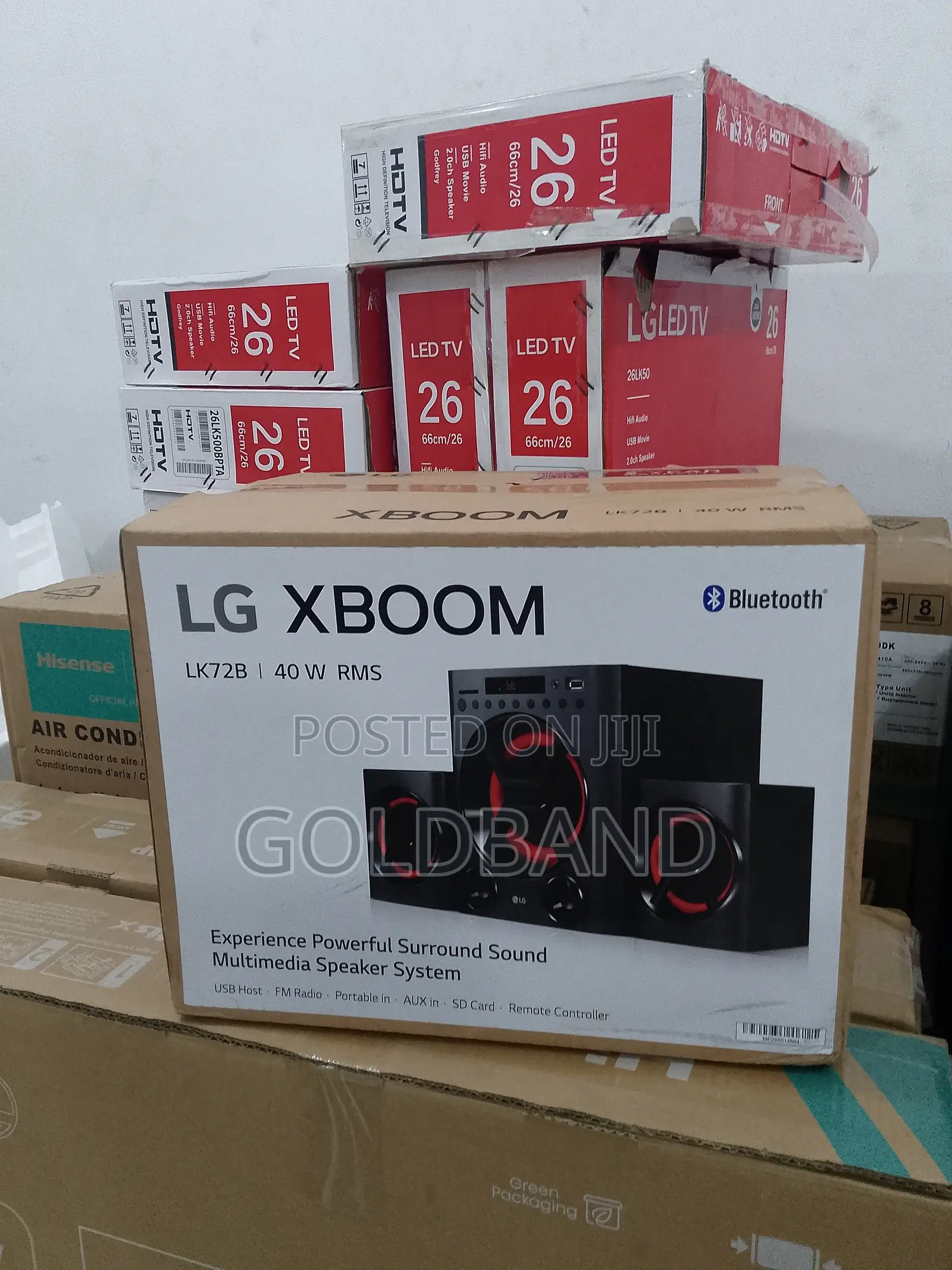Brand New 40watt LG Xboom Audio System (AUD72B)