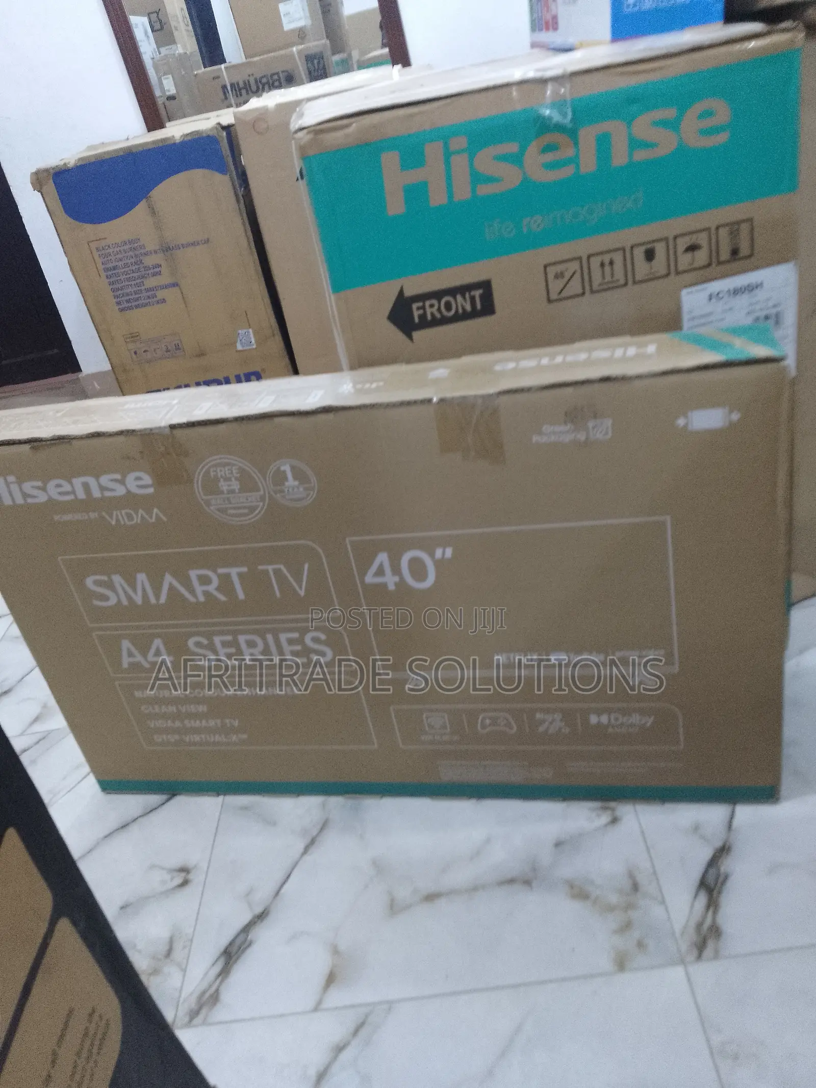 Hisense 40A4K Smart HD Tv- 40 Inches_wifi Built In