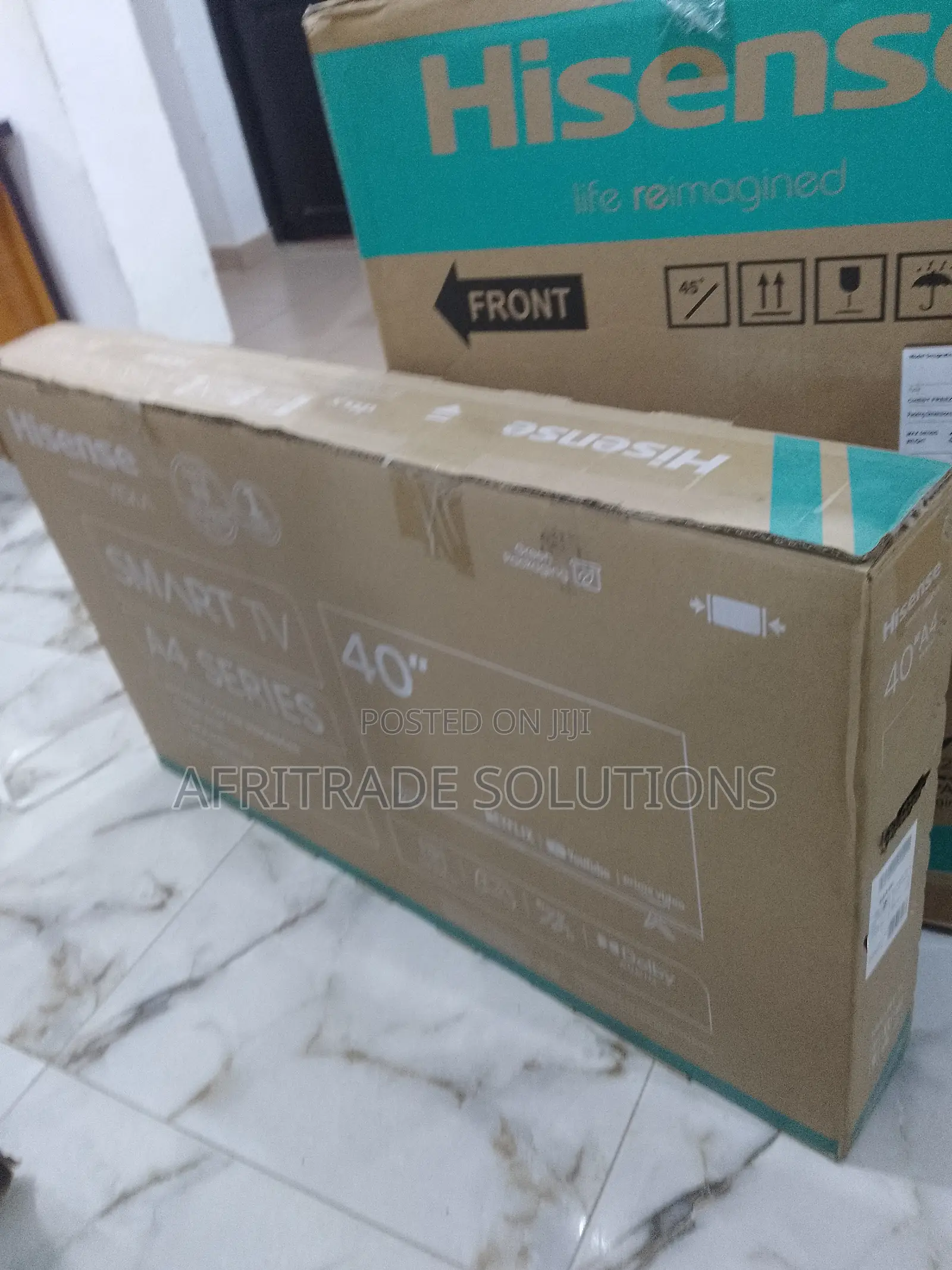 Hisense 40A4K Smart HD Tv- 40 Inches (Vidaa Os)